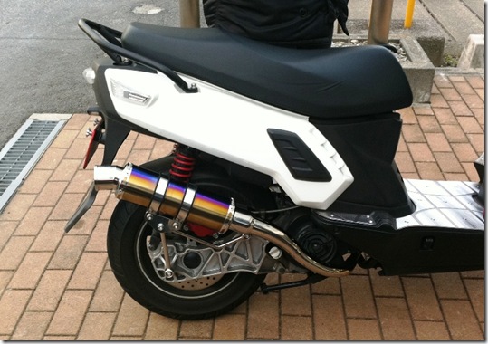 PGO X-HOT150　ﾁﾀﾝﾏﾌﾗｰ