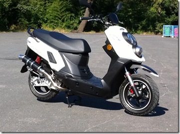 PGO X-HOT125 ﾏﾌﾗｰ_1